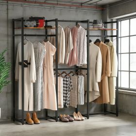 Freestanding Closet Organizer, Large Garment Clothes Rack
